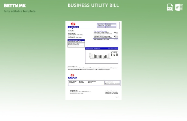 модерен стил на Јужна Кореја Електрична Енергетска корпорација за деловна сметка